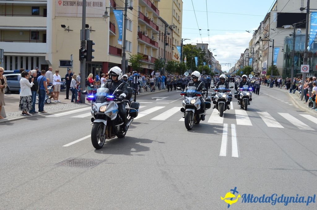 Uroczyste obchody Święta Policji województwa Pomorskiego w Gdyni.
