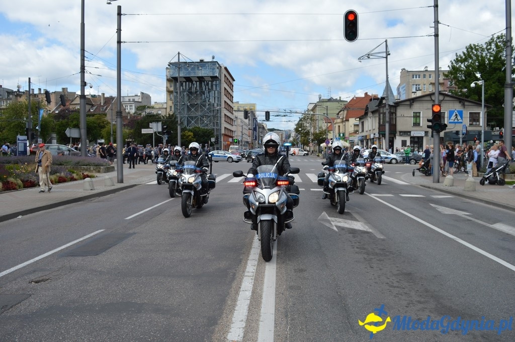 Uroczyste obchody Święta Policji województwa Pomorskiego w Gdyni.