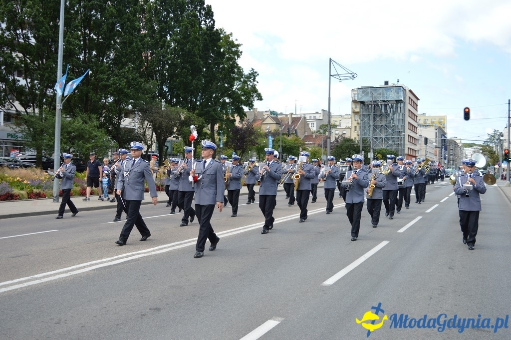 Uroczyste obchody Święta Policji województwa Pomorskiego w Gdyni.