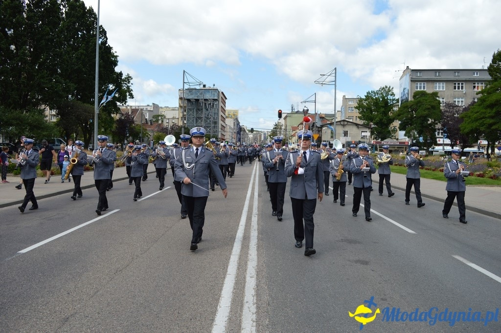 Uroczyste obchody Święta Policji województwa Pomorskiego w Gdyni.