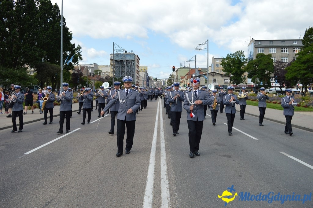 Uroczyste obchody Święta Policji województwa Pomorskiego w Gdyni.
