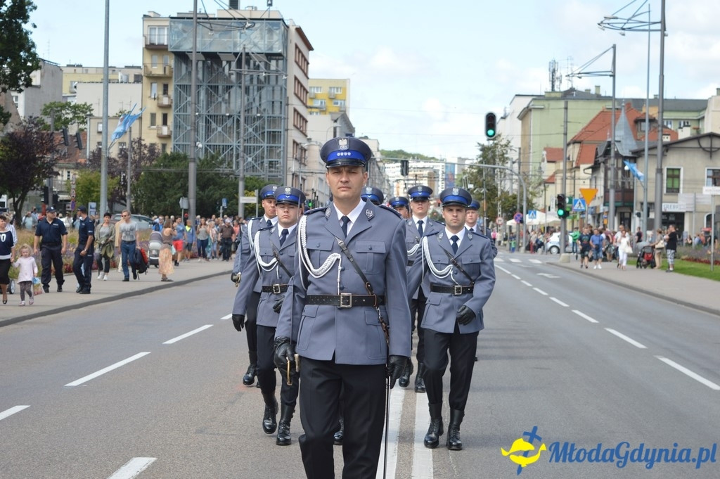 Uroczyste obchody Święta Policji województwa Pomorskiego w Gdyni.