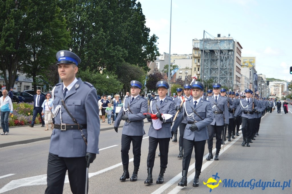 Uroczyste obchody Święta Policji województwa Pomorskiego w Gdyni.