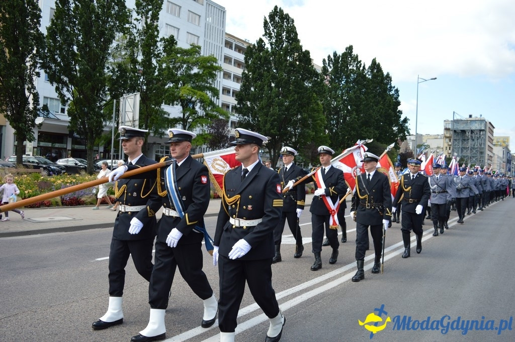 Uroczyste obchody Święta Policji województwa Pomorskiego w Gdyni.