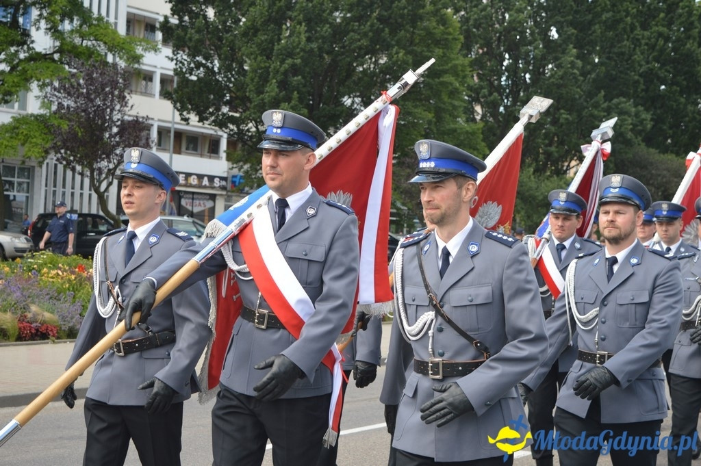 Uroczyste obchody Święta Policji województwa Pomorskiego w Gdyni.