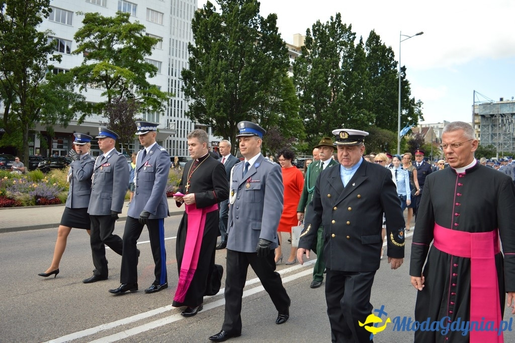 Uroczyste obchody Święta Policji województwa Pomorskiego w Gdyni.