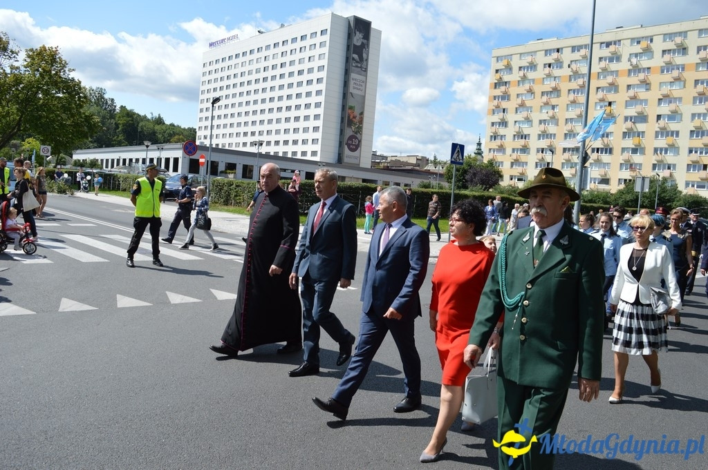 Uroczyste obchody Święta Policji województwa Pomorskiego w Gdyni.