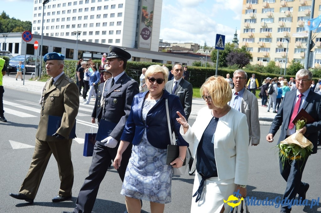 Uroczyste obchody Święta Policji województwa Pomorskiego w Gdyni.