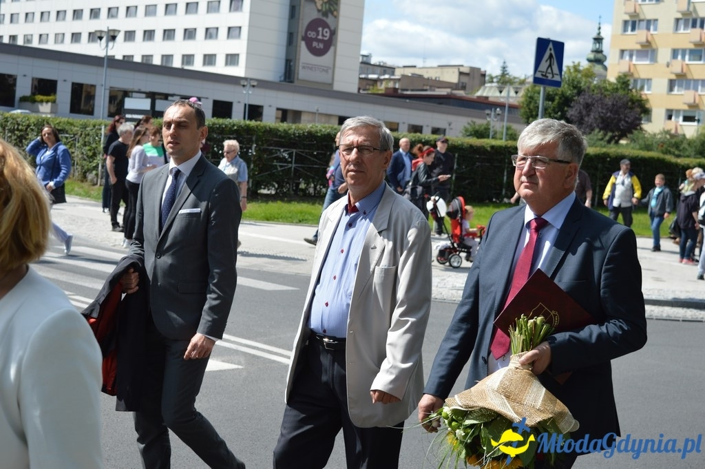Uroczyste obchody Święta Policji województwa Pomorskiego w Gdyni.