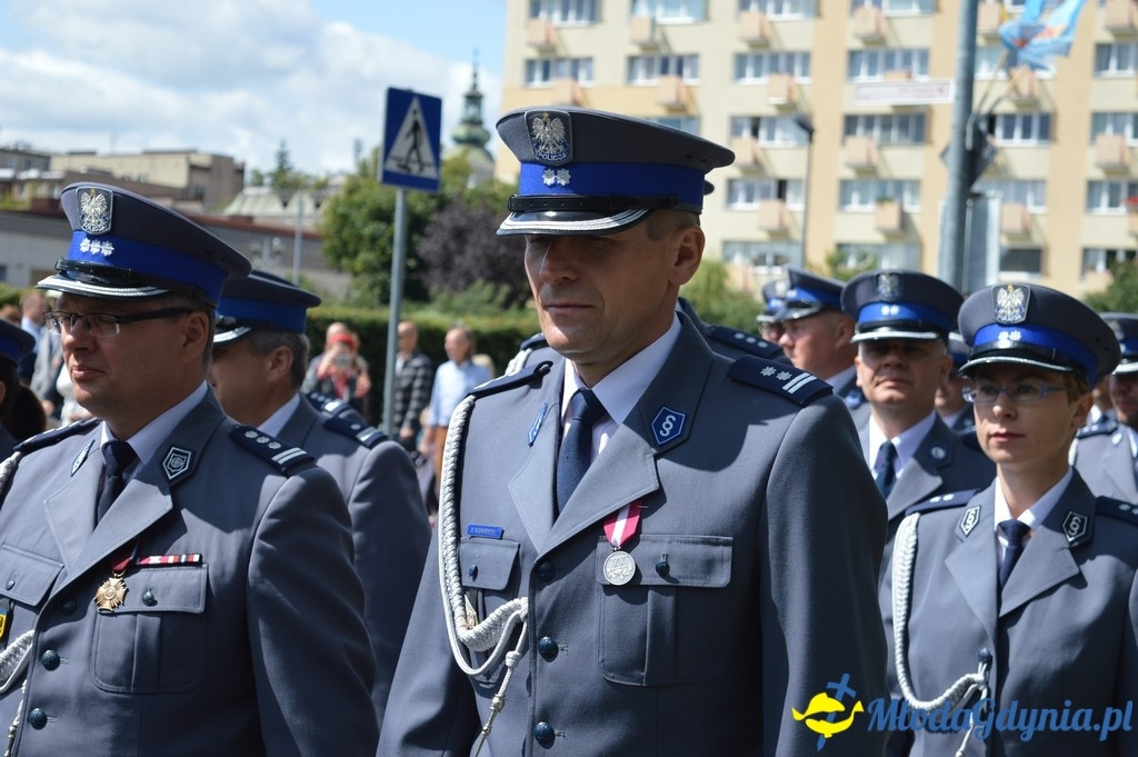Uroczyste obchody Święta Policji województwa Pomorskiego w Gdyni.