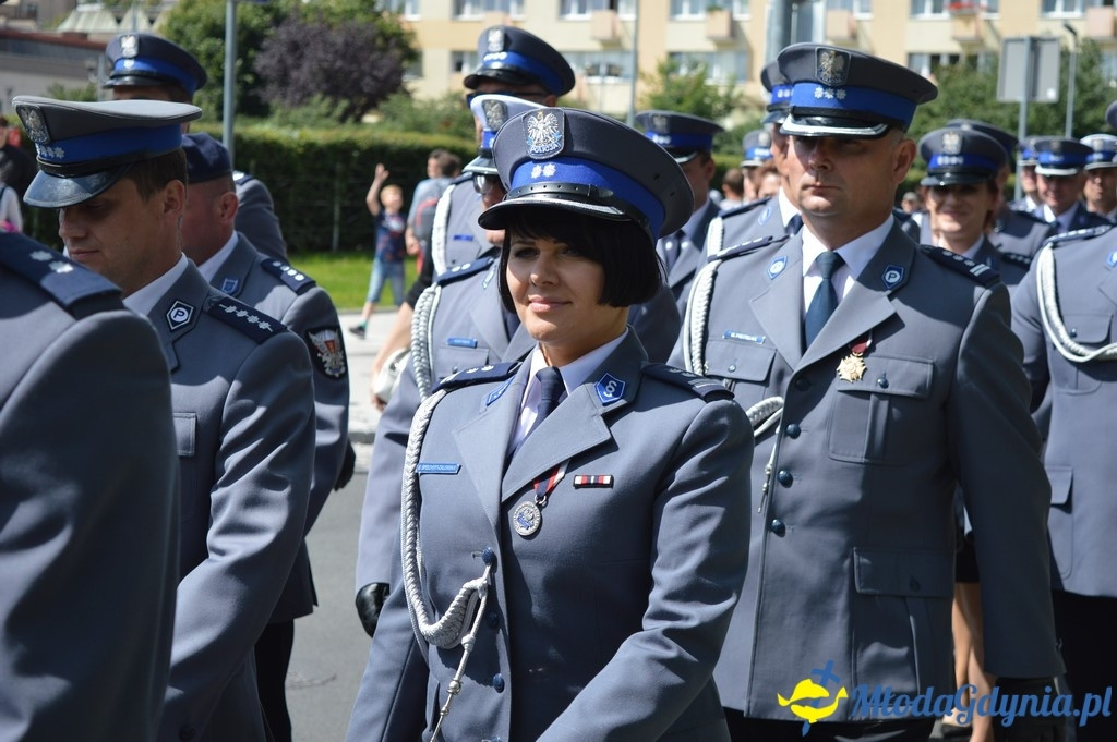 Uroczyste obchody Święta Policji województwa Pomorskiego w Gdyni.