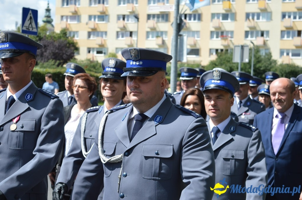 Uroczyste obchody Święta Policji województwa Pomorskiego w Gdyni.