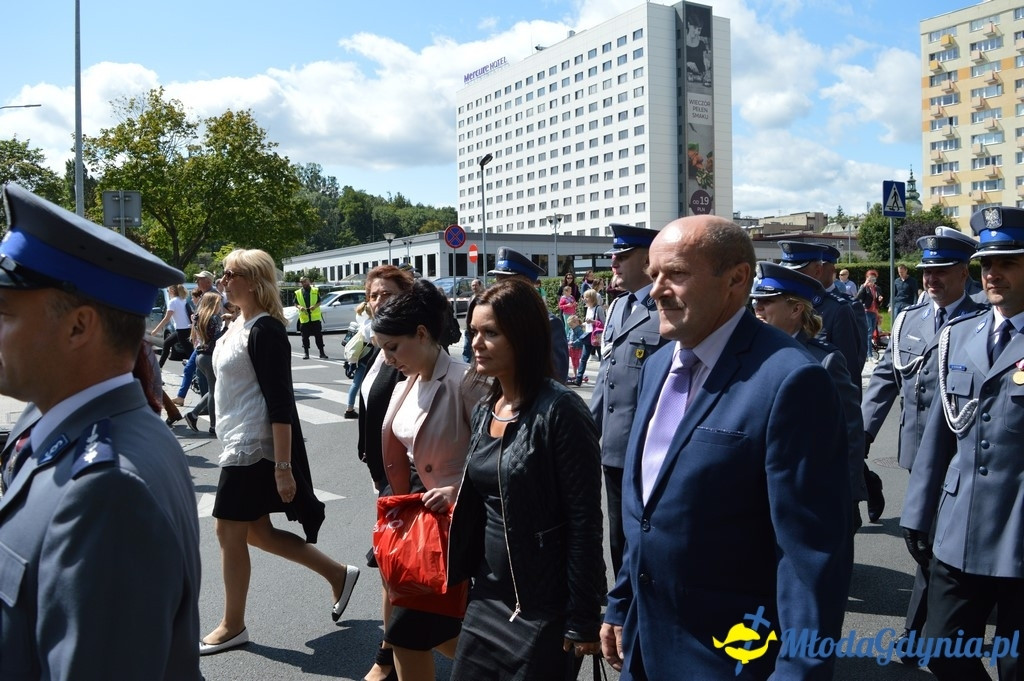 Uroczyste obchody Święta Policji województwa Pomorskiego w Gdyni.