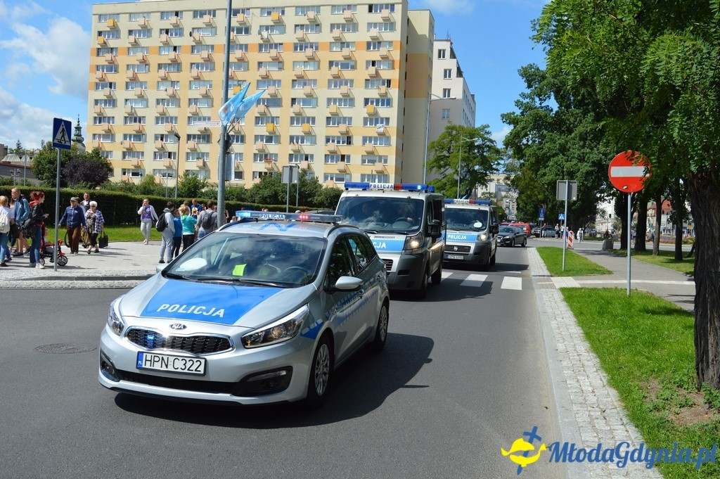 Uroczyste obchody Święta Policji województwa Pomorskiego w Gdyni.