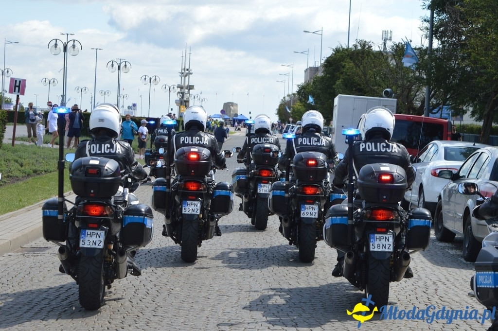Uroczyste obchody Święta Policji województwa Pomorskiego w Gdyni.