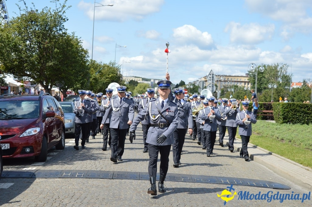 Uroczyste obchody Święta Policji województwa Pomorskiego w Gdyni.