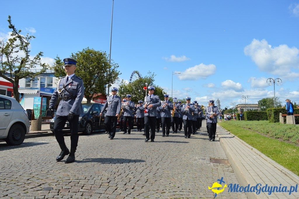 Uroczyste obchody Święta Policji województwa Pomorskiego w Gdyni.