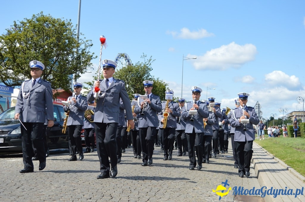 Uroczyste obchody Święta Policji województwa Pomorskiego w Gdyni.