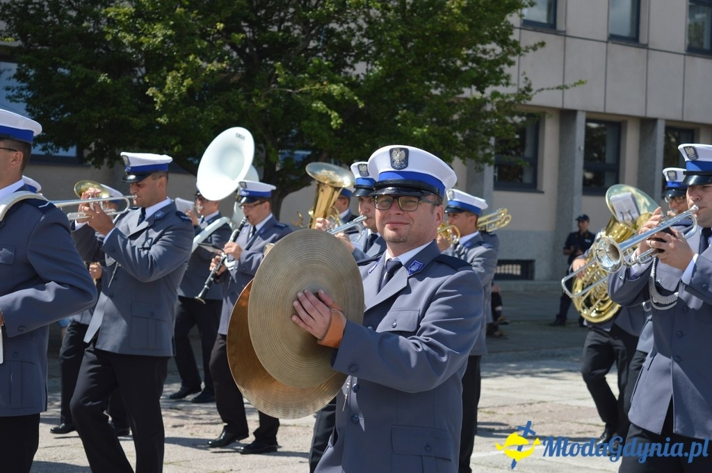 Uroczyste obchody Święta Policji województwa Pomorskiego w Gdyni.