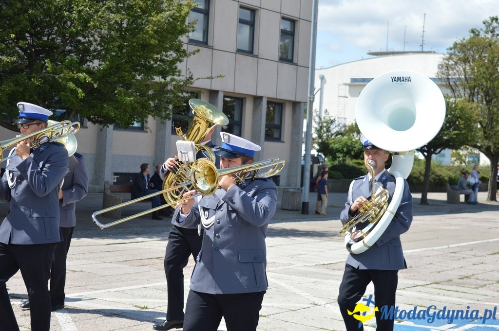 Uroczyste obchody Święta Policji województwa Pomorskiego w Gdyni.