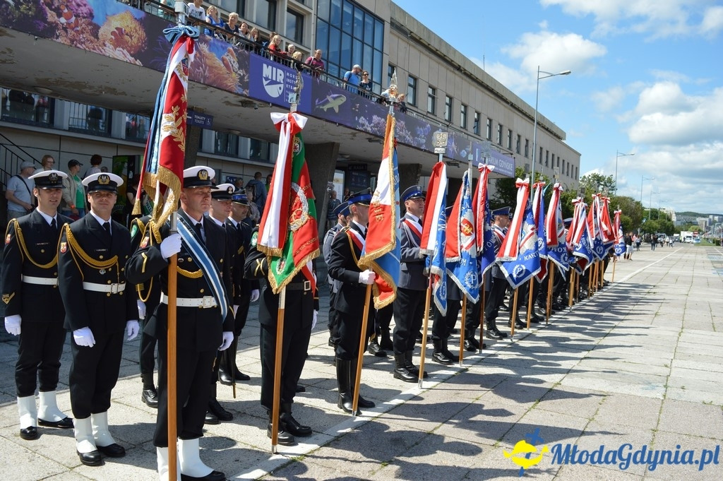 Uroczyste obchody Święta Policji województwa Pomorskiego w Gdyni.
