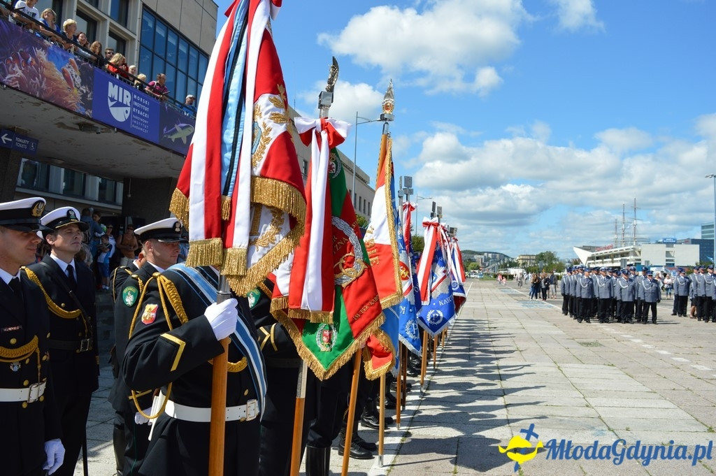 Uroczyste obchody Święta Policji województwa Pomorskiego w Gdyni.