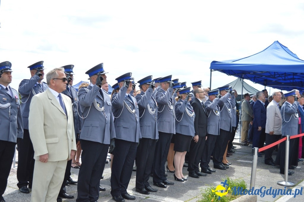 Uroczyste obchody Święta Policji województwa Pomorskiego w Gdyni.