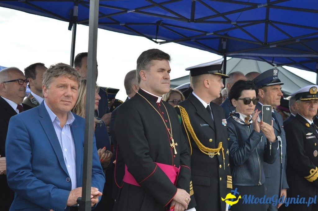 Uroczyste obchody Święta Policji województwa Pomorskiego w Gdyni.