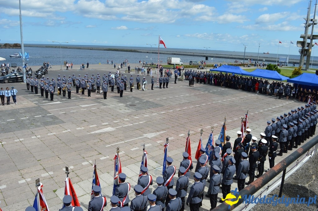 Uroczyste obchody Święta Policji województwa Pomorskiego w Gdyni.