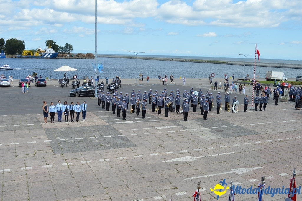 Uroczyste obchody Święta Policji województwa Pomorskiego w Gdyni.