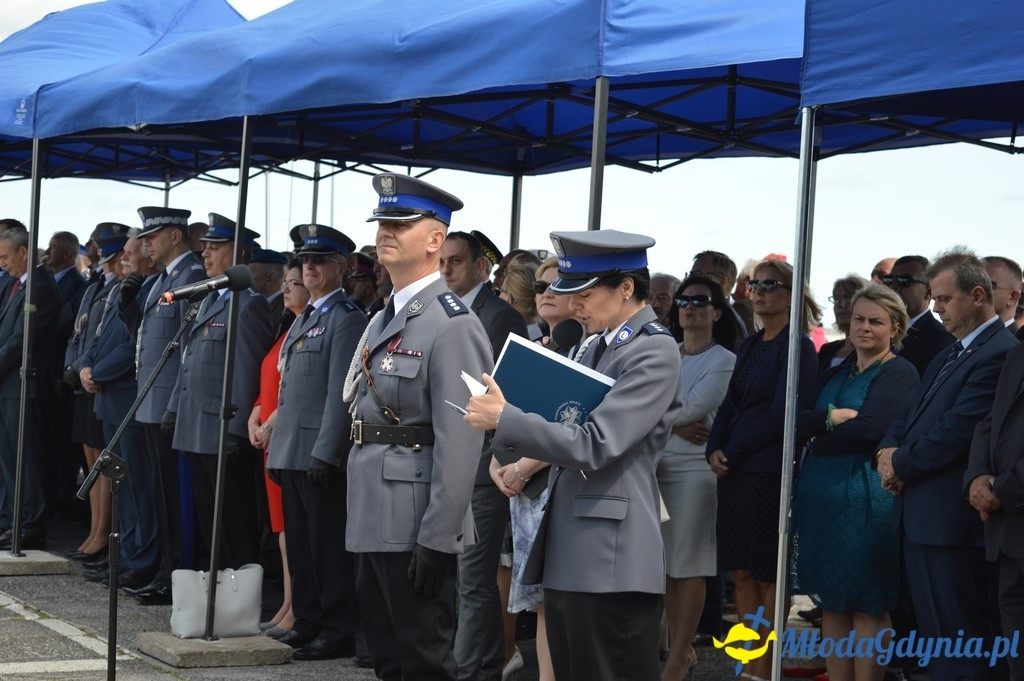 Uroczyste obchody Święta Policji województwa Pomorskiego w Gdyni.