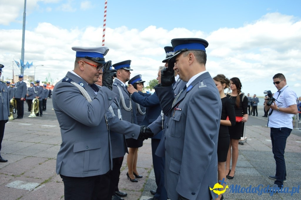 Uroczyste obchody Święta Policji województwa Pomorskiego w Gdyni.