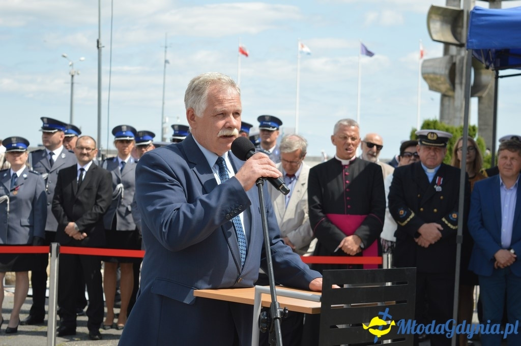 Uroczyste obchody Święta Policji województwa Pomorskiego w Gdyni.