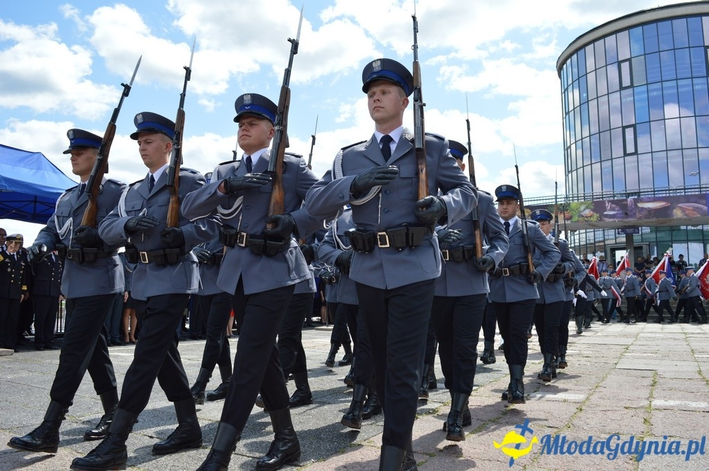 Uroczyste obchody Święta Policji województwa Pomorskiego w Gdyni.