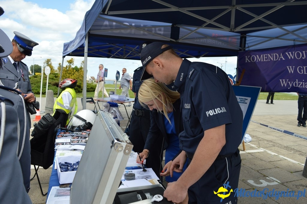 Uroczyste obchody Święta Policji województwa Pomorskiego w Gdyni.
