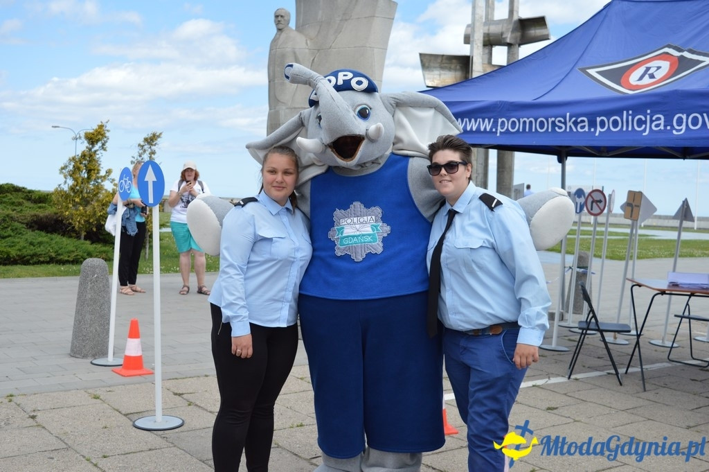 Uroczyste obchody Święta Policji województwa Pomorskiego w Gdyni.