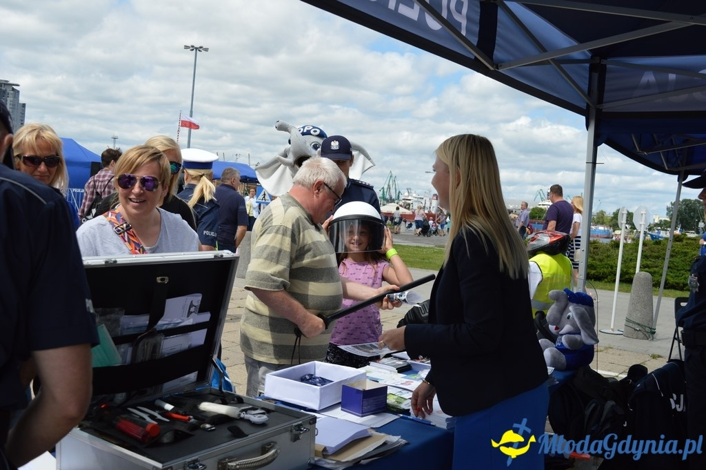 Uroczyste obchody Święta Policji województwa Pomorskiego w Gdyni.
