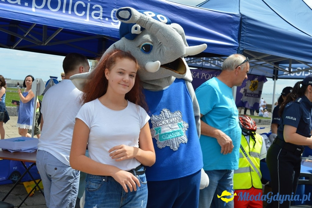 Uroczyste obchody Święta Policji województwa Pomorskiego w Gdyni.
