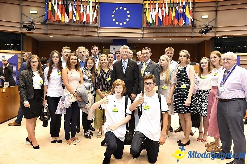 Uczniowie Gimnazjum nr 11 w Gdyni w Parlamencie Europejskim
