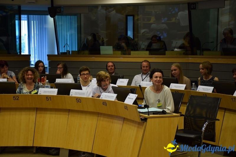 Uczniowie Gimnazjum nr 11 w Gdyni w Parlamencie Europejskim