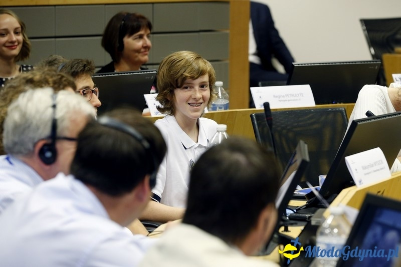 Uczniowie Gimnazjum nr 11 w Gdyni w Parlamencie Europejskim