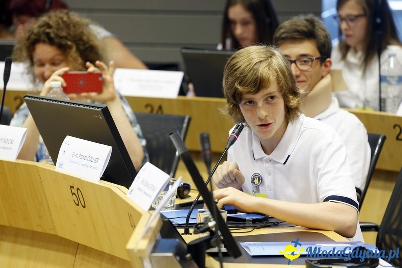 Uczniowie Gimnazjum nr 11 w Gdyni w Parlamencie Europejskim