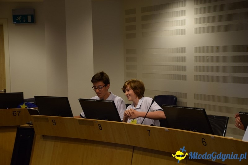 Uczniowie Gimnazjum nr 11 w Gdyni w Parlamencie Europejskim