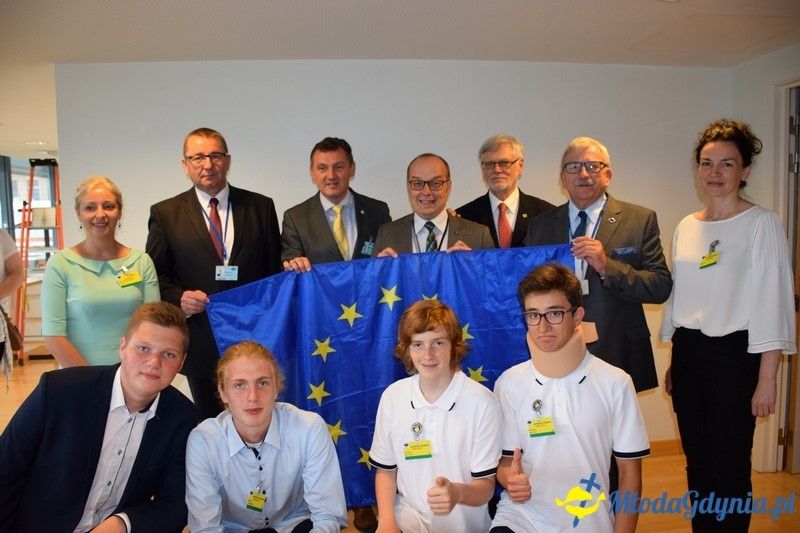 Uczniowie Gimnazjum nr 11 w Gdyni w Parlamencie Europejskim