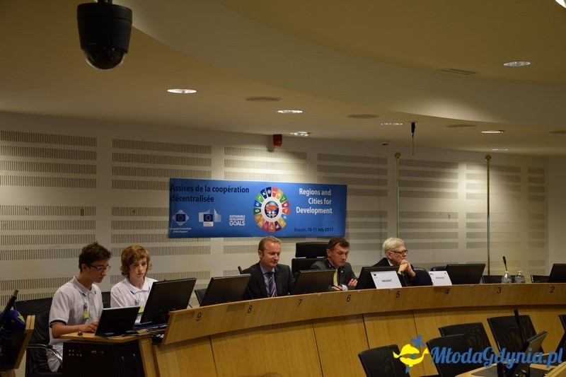 Uczniowie Gimnazjum nr 11 w Gdyni w Parlamencie Europejskim