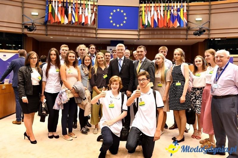 Uczniowie Gimnazjum nr 11 w Gdyni w Parlamencie Europejskim