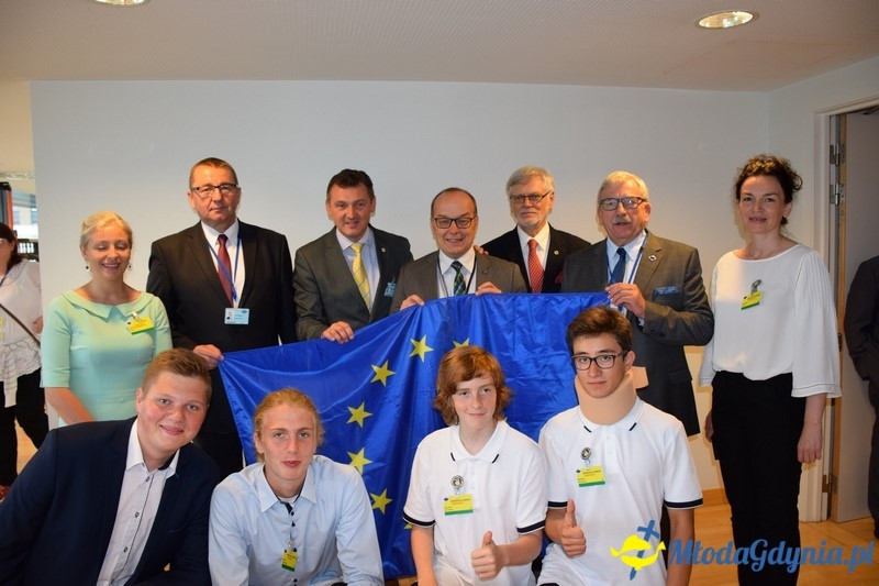 Uczniowie Gimnazjum nr 11 w Gdyni w Parlamencie Europejskim