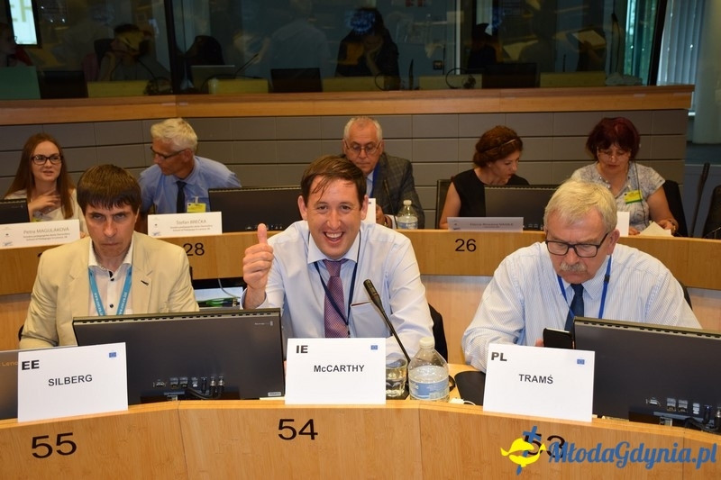 Uczniowie Gimnazjum nr 11 w Gdyni w Parlamencie Europejskim