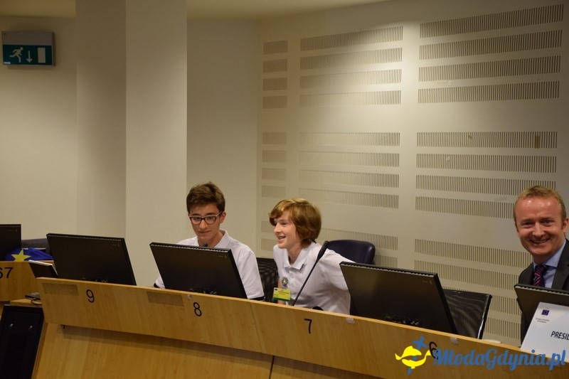 Uczniowie Gimnazjum nr 11 w Gdyni w Parlamencie Europejskim
