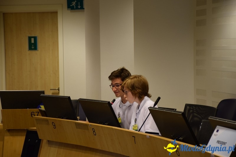 Uczniowie Gimnazjum nr 11 w Gdyni w Parlamencie Europejskim